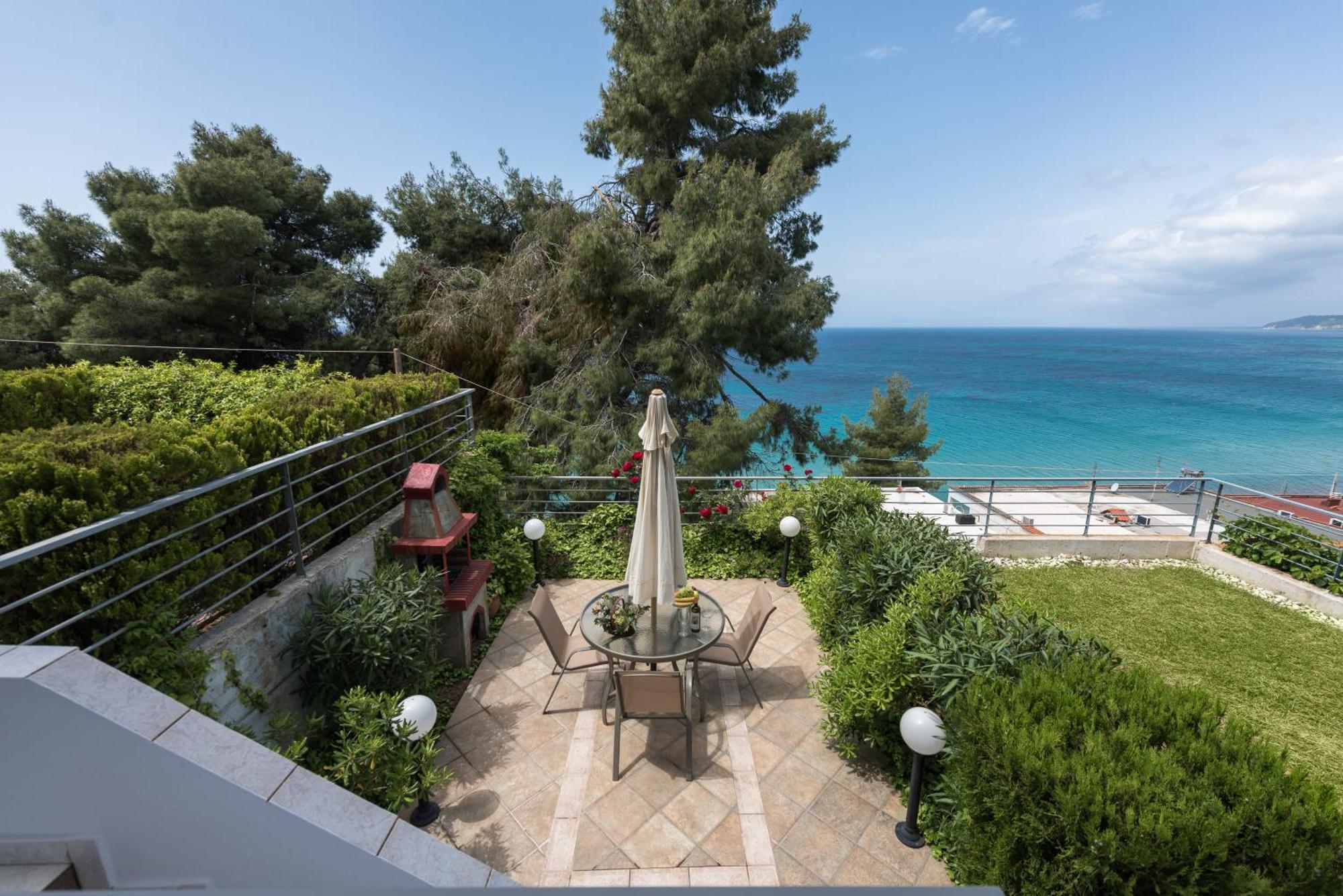 Siviri Azure Sea View By Luxlikehome ภายนอก รูปภาพ