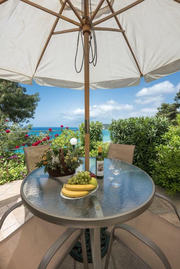 Siviri Azure Sea View By Luxlikehome ภายนอก รูปภาพ